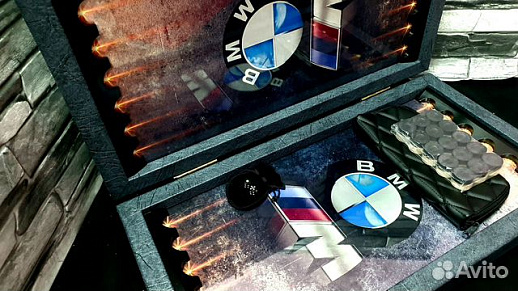 Резные нарды «BMW M5»