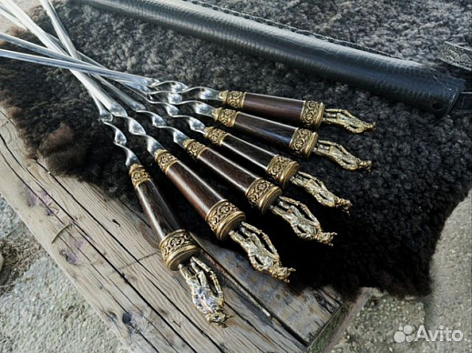 Шампуры «Конь в пальто» купить с доставкой Шампуры «Конь в пальто»