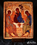 Икона с ковчегом "Пресвятая Троица"+подставка