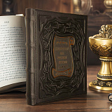 Книга в кожаном переплете «Серебряный век русской поэзии», арт. k1733