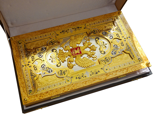 Эксклюзивные карельские нарды «Герб РФ» купить с доставкой Эксклюзивные карельские нарды «Герб РФ»